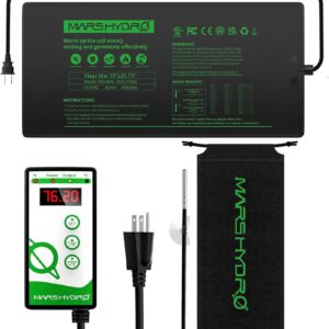 Mars Hydro 25X52cm idandite soojendusmatt digitaalse termostaadiga