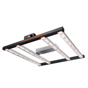 Spider Farmer G3000 LED kasvulamp sisselülitatuna