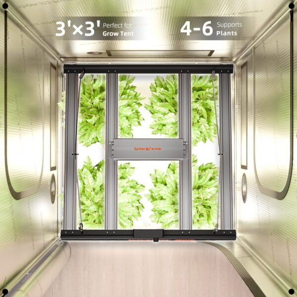 G3000 LED valgusti sobib 90x90 cm kasvualale