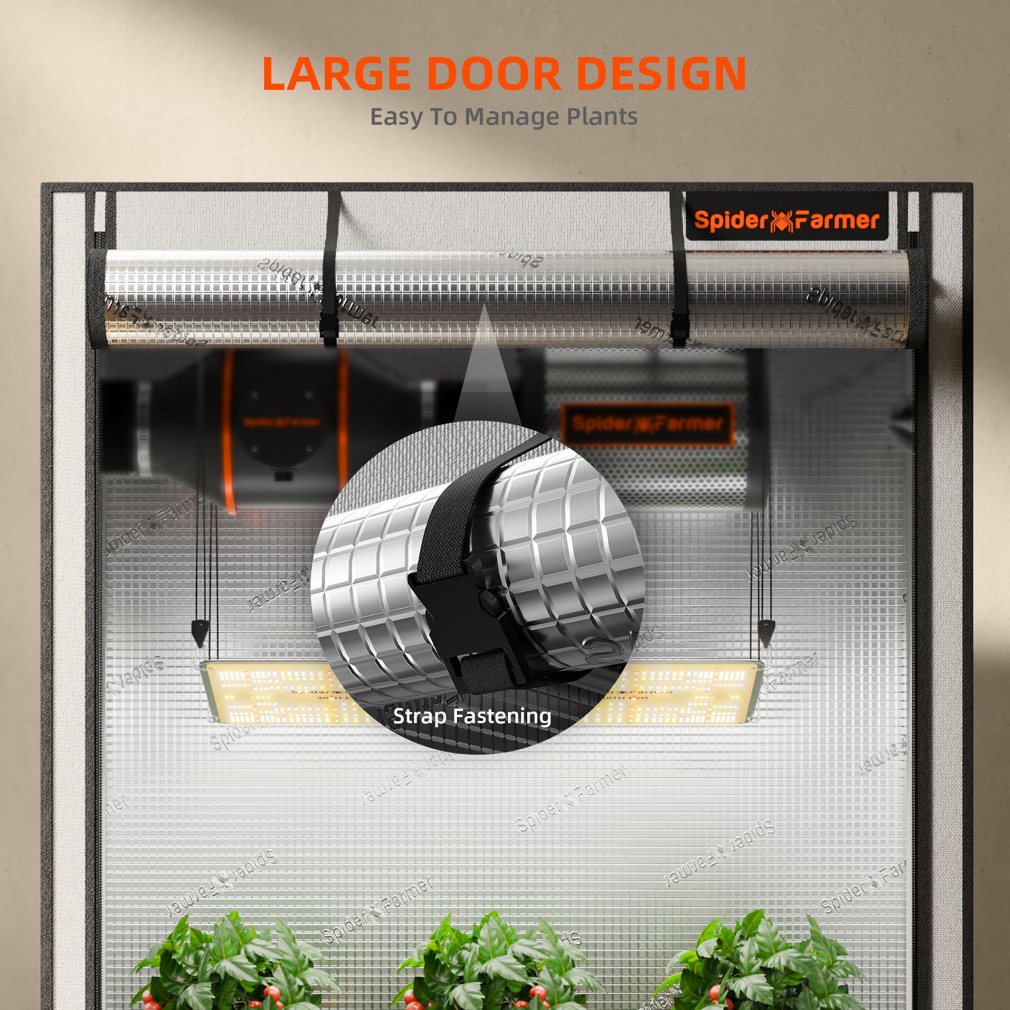 Spider Farmer Kasvatuskomplekt 60x60cm SF1000 EVO – pilt 8