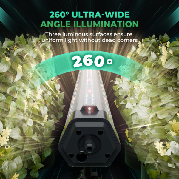 Mars Hydro ADlite 100 4ft 100W täisspektriga LED kasvulamp kattuvaaluse alla