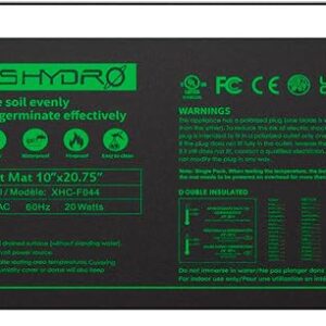Mars Hydro idandite soojendusmatt koos termostaadiga 10x20.75 tolli