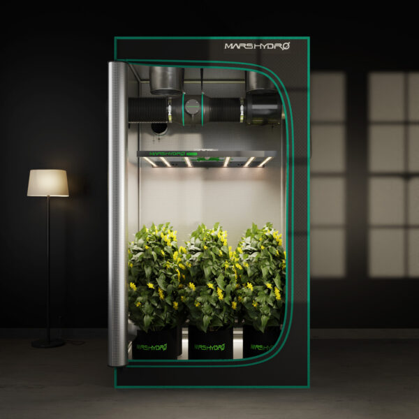 Mars Hydro 6-tolline inline ventilaator termostaadi kontrolleriga
