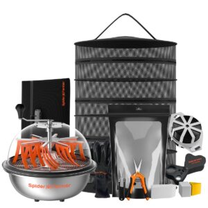 Spider Farmer Harvest Kit saagikoristuskomplekti sisu laotatuna