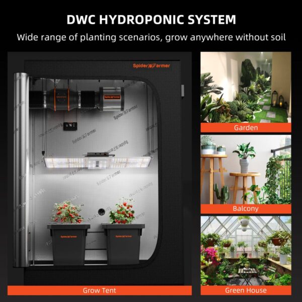 Spider Farmer DWC Hüdroponika Süsteem - Pilt 7