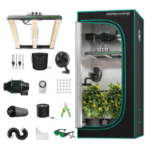Mars Hydro FC1500-EVO LED Kasvulamp ja 80x80x160cm sise telk komplekt