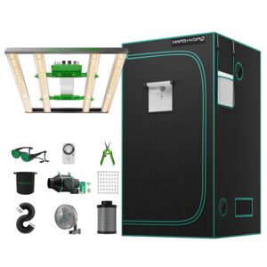 Mars Hydro FC-E3000 300W LED Kasvulamp koos 100x100x180cm kasvutelgi ja 4-tollise iFresh ventilaatori komplektiga