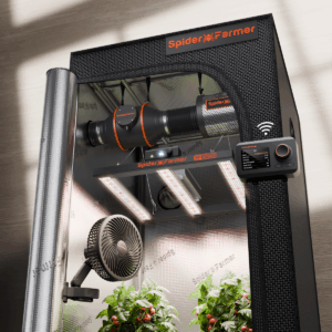 Spider Farmer G1500 kasvatuskomplekt koos telgi ja LED-valgustiga