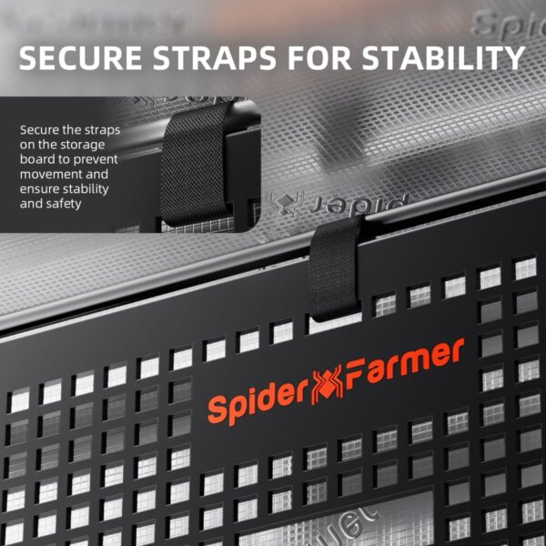 Spider Farmer Genius juhtepaneeli mõõdud ja spetsifikatsioonid