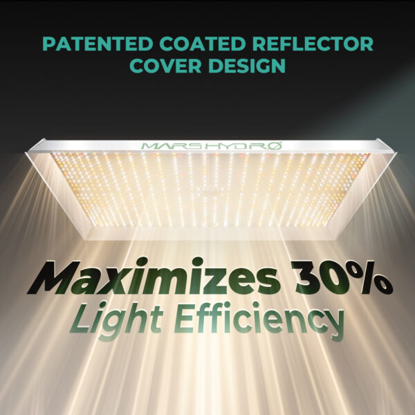 Mars Hydro TS3000 420W LED Kasvulamp ja 150x150cm kasvutelk koos 6-tollise iFresh ventilatsioonisüsteemiga
