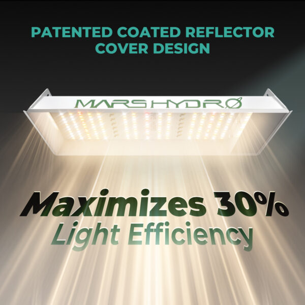 Mars Hydro TS600 2 komplekti 100W täisspektriga LED kasvulambid 120x60cm kasvukasti jaoks