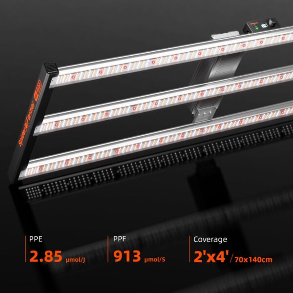Spider Farmer SE4500 LED kasvuvalgusti tehnilised andmed