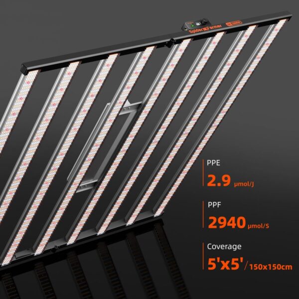 Spider Farmer SE1000W EVO LED taimelambi valgusspekter