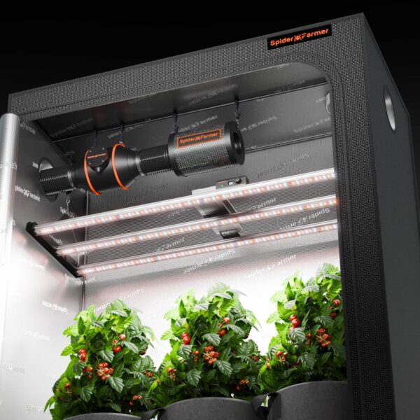 Spider Farmer SE4500 taimelamp rippumas