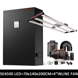 Spider Farmer SE4500 320W kasvatuskomplekt koos telgi ja valgustiga