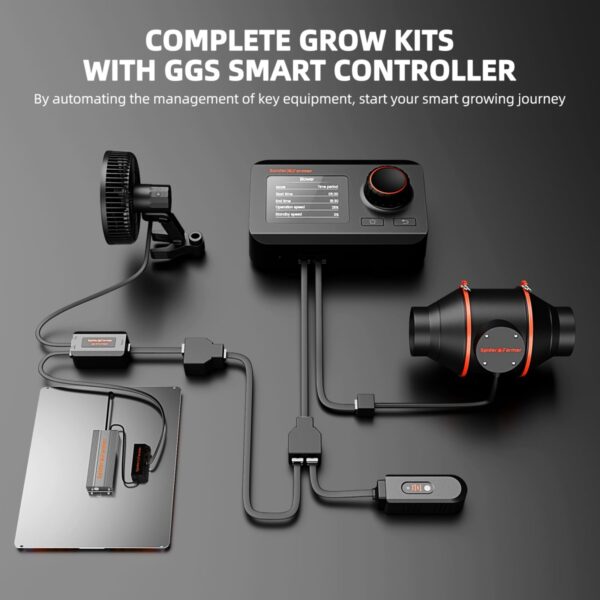 Spider Farmer SF2000PRO LED-taimelamp lähivaates