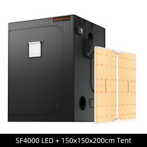 Spider Farmer SF4000 Kasvatuskomplekt (450W LED & 150x150cm Telk)