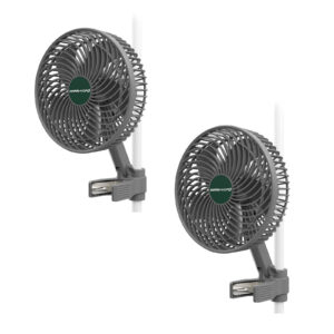 Mars Hydro 6-tolline telgi klambri ventilaator kahe ventilaatoriga komplekt