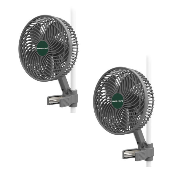 Mars Hydro 6-tolline telgi klambri ventilaator kahe ventilaatoriga komplekt