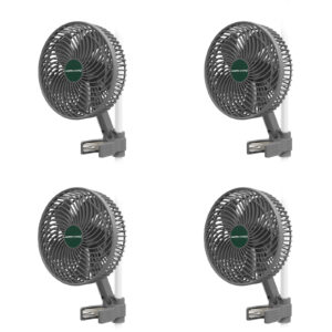 Mars Hydro 6-tolline telgi klambri ventilaatorikomplekt 4 tükki