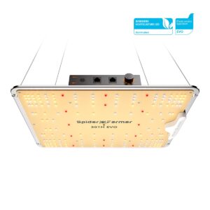 Spider Farmer SF1000 LED kasvulamp eestvaates
