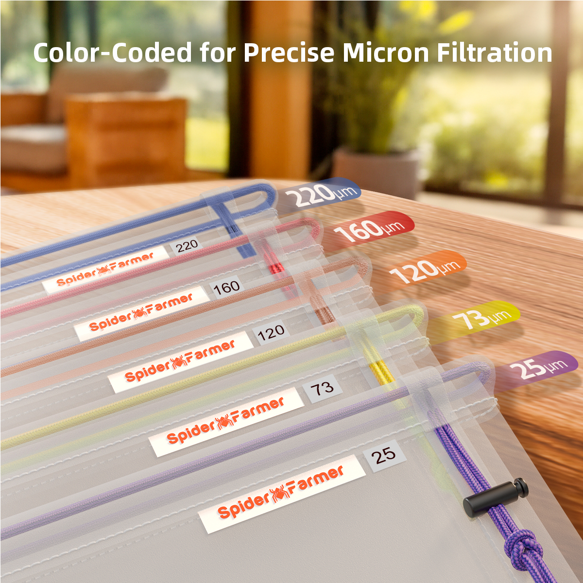 Spider Farmer 5-Gallon Korduvkasutatavad Võrkkotid ja 9-ühes Aiatarvikute Komplekt - Image 2