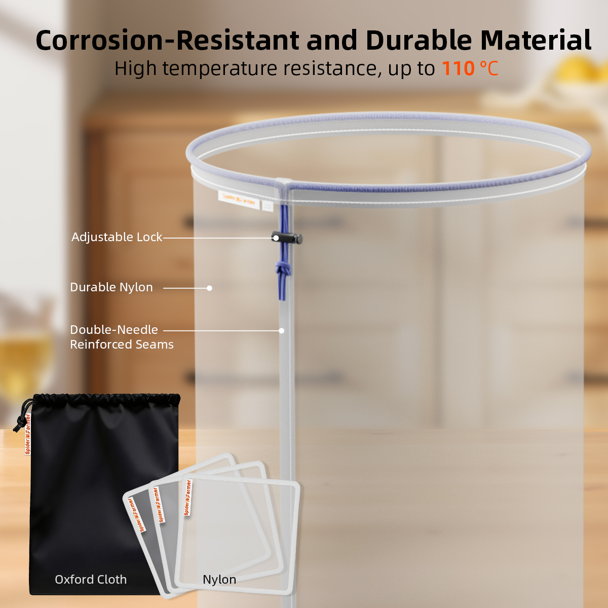 Spider Farmer 5-Gallon Korduvkasutatavad Võrkkotid ja 9-ühes Aiatarvikute Komplekt - Image 3