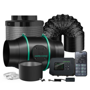 Mars Hydro iFresh 6-tolline nutikas torventilaatori ja filtri komplekt iControl kontrolleriga