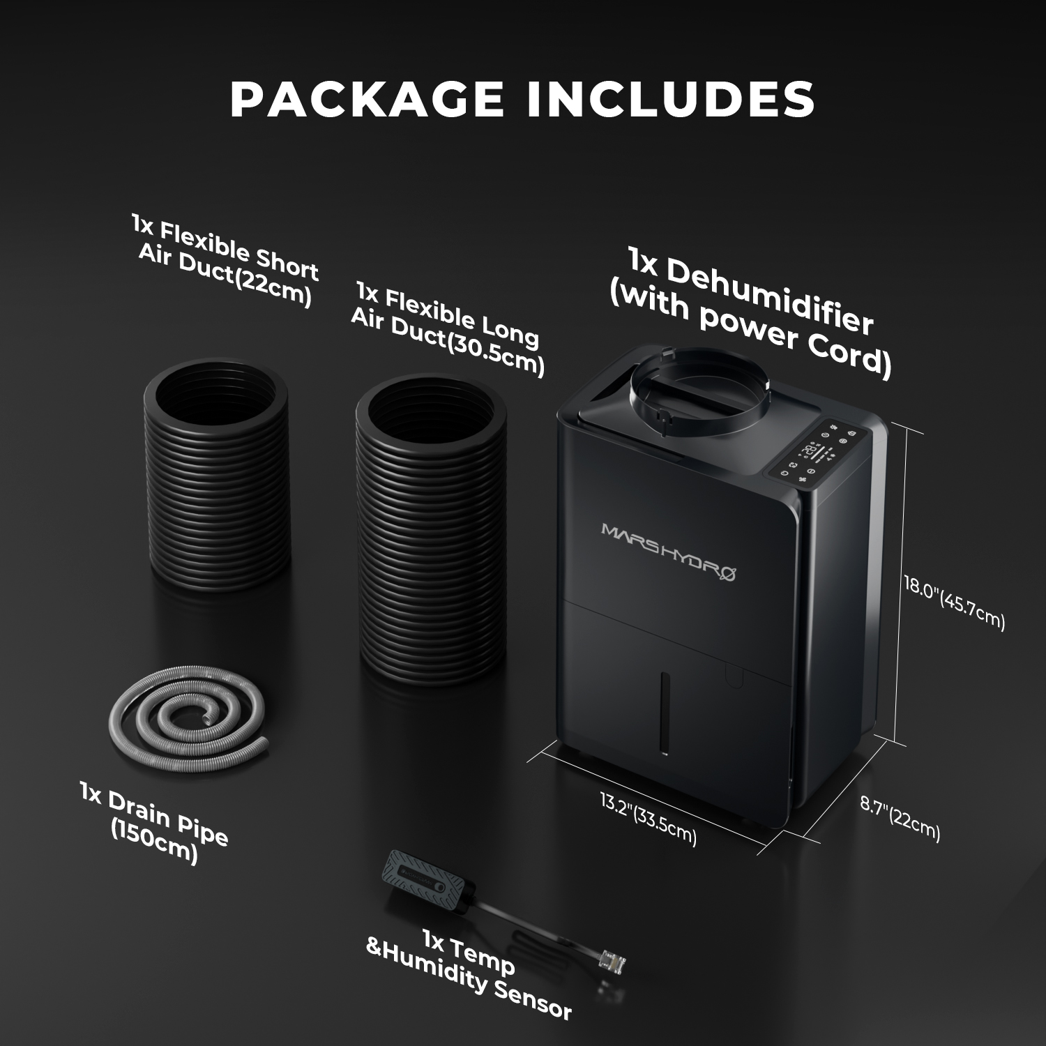 Mars Hydro Nutikas Õhukuivati iControl Kontrolleriga, 12L/päev - Image 11