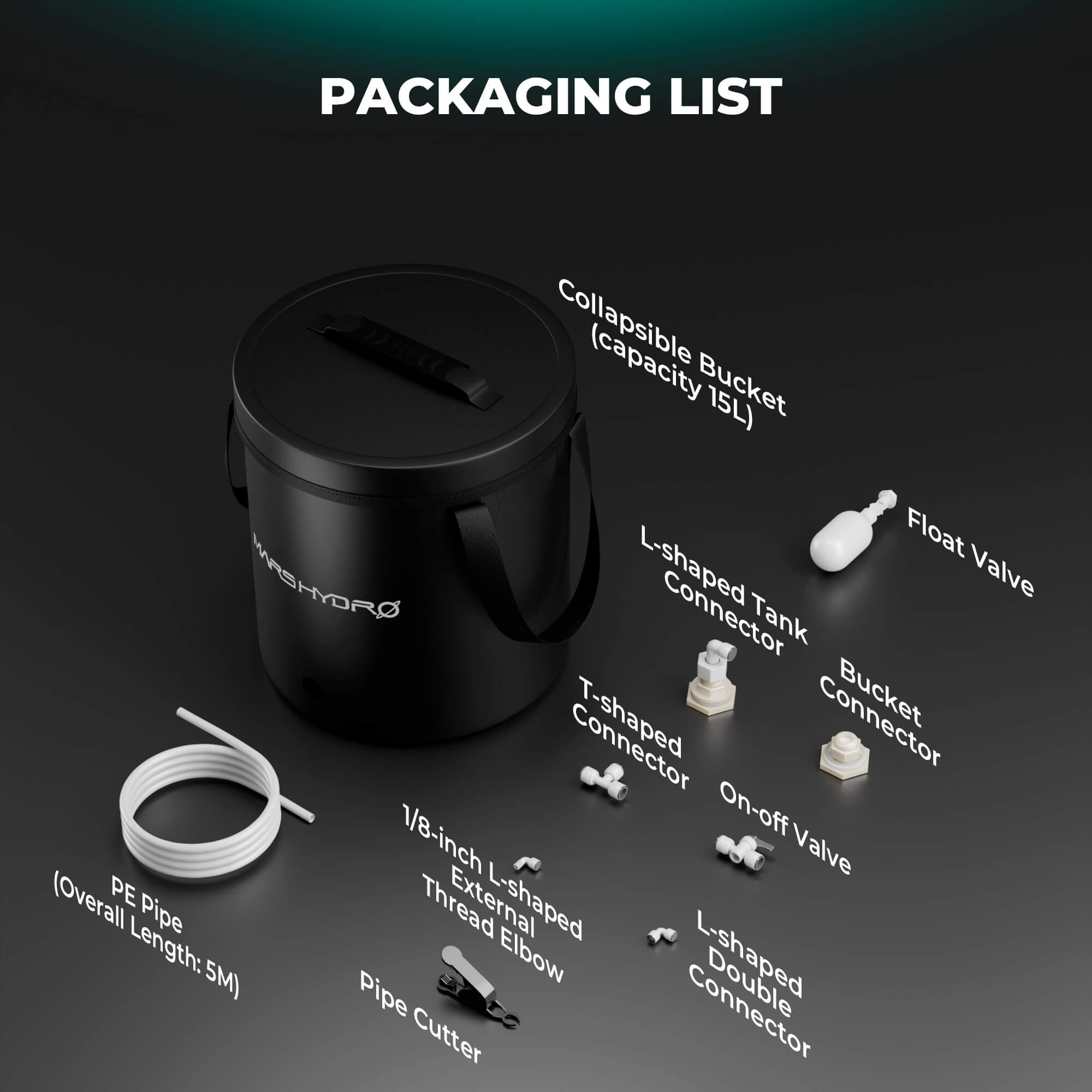 Mars Hydro 15L Automaatne Täitekomplekt Ujukventiiliga - Image 9