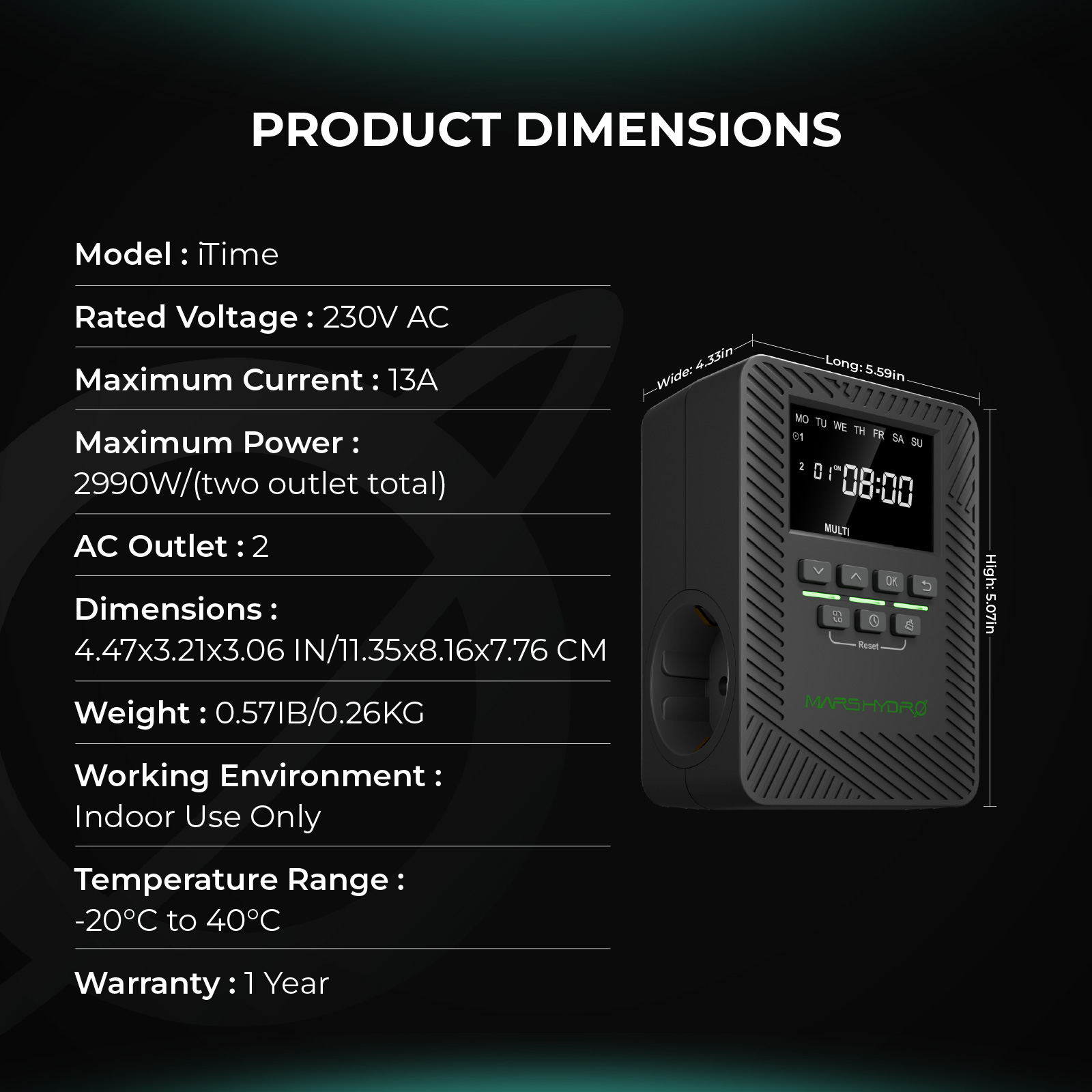 Mars Hydro Nutikas DWC Hüdroponika Komplekt 2 Ämbriga ja iTime Taimeriga - Image 4