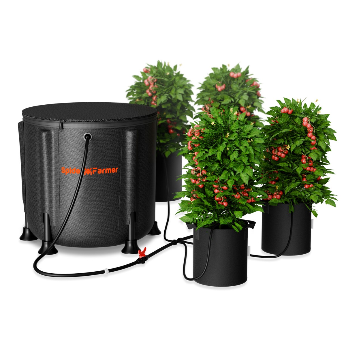 Spider Farmer GGS AC10 Nutikas Pistikupesa Komplekt + Tilkkastmissüsteem + 5-ühes pH-mõõtur + 3 Mullaandurit - Image 7