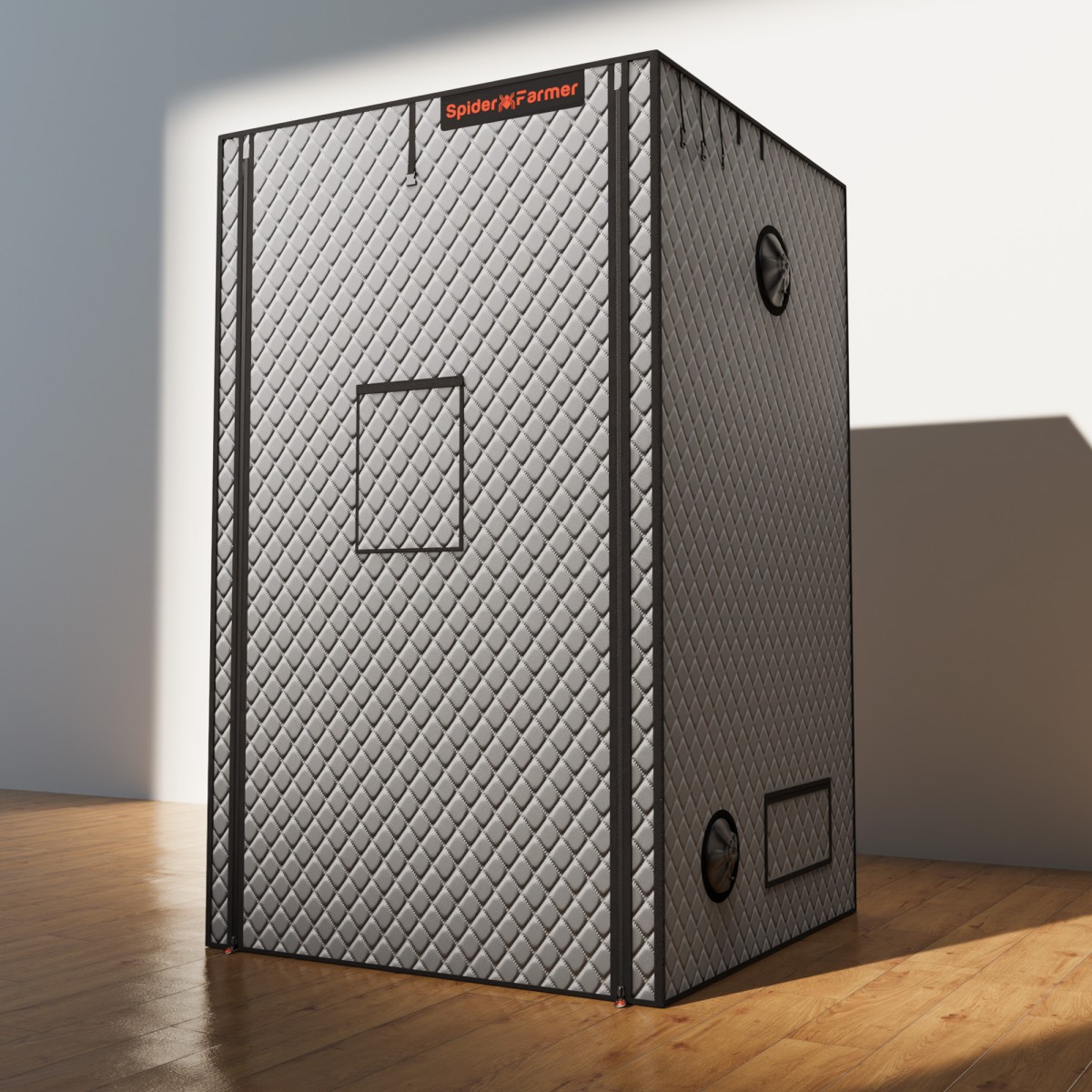 Spider Farmer 120x120cm isolatsioonikate külgvaade