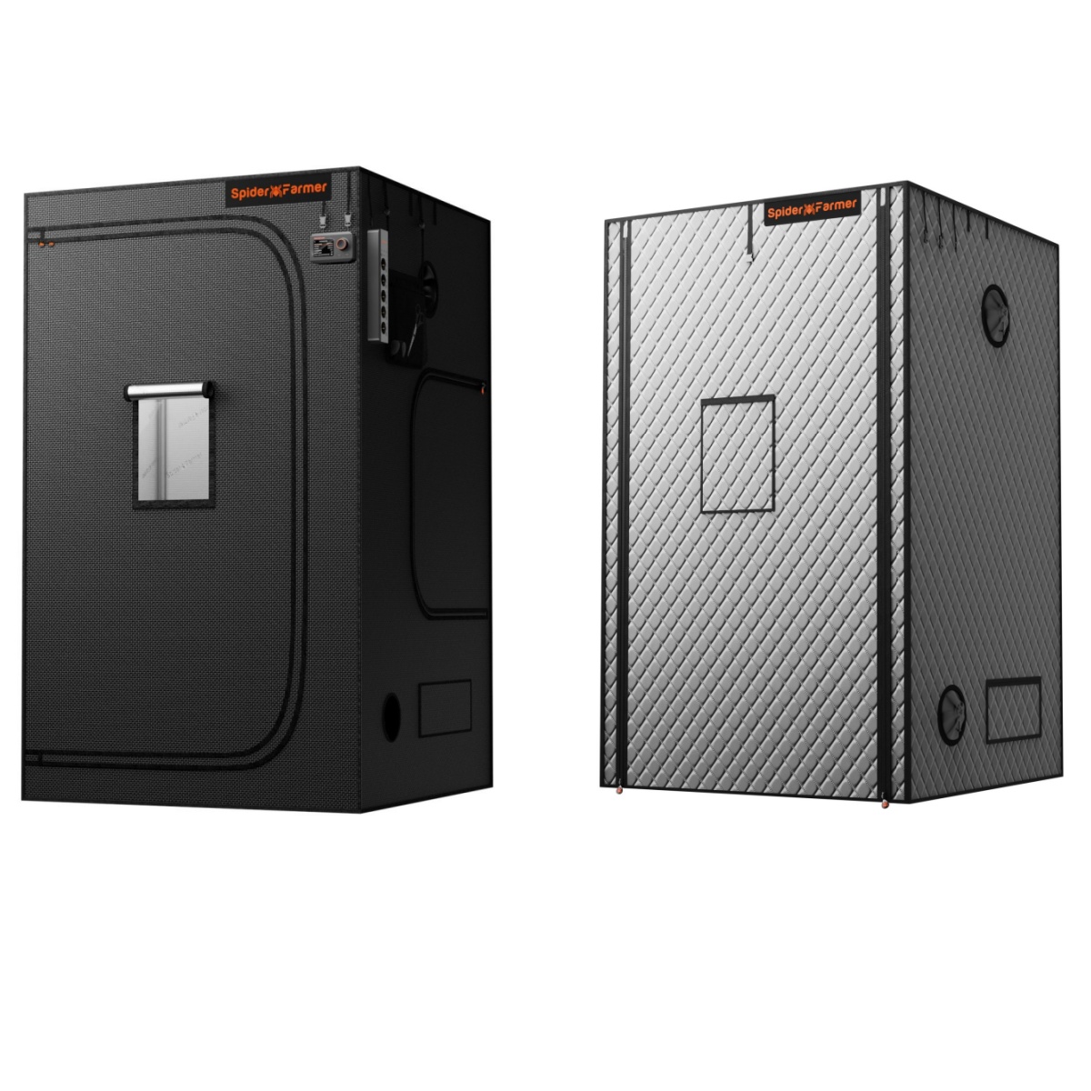 Spider Farmer Talve Energiatõhus Kasvutelk Komplekt 120x120x200cm + Isolatsioonikate