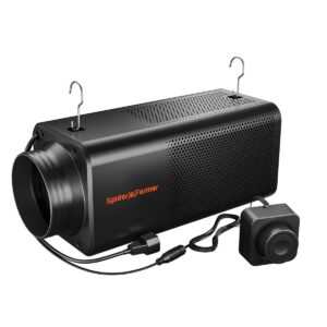 Spider Farmer 2-in-1 ventilatsioonisüsteem torventilaator ja süsinikfilter