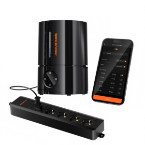 Spider Farmer 5L Õhuniisutaja ja GGS AC5 Nutikas Toiteploki Komplekt