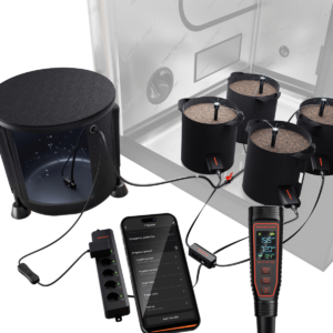 Spider Farmer GGS AC5 nutikas pistikupesa, tilkkastmissüsteem, pH-meeter ja mullaandurid komplekt