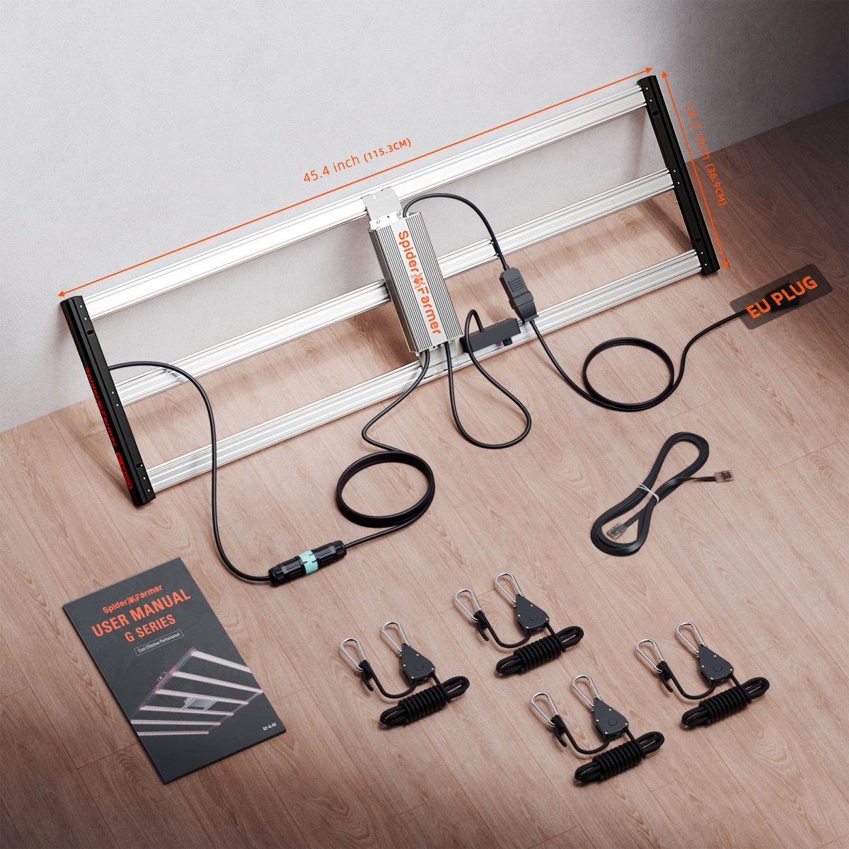 Spider Farmer G4500 LED kasvulamp Euroopa versioon