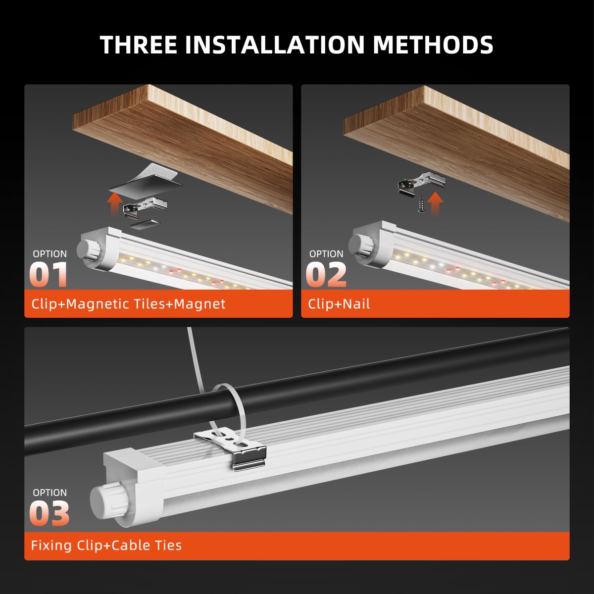 Spider Farmer 200W Hämardatav Täisspektriga LED Kasvulampide Ribad, IP65, 8 tk Komplekt - Image 4