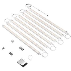 Spider Farmer 200W Hämardatav Täisspektriga LED Kasvulampide Ribad, IP65, 8 tk Komplekt