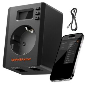 Spider Farmer S-Station Wi-Fi & Bluetooth Nutipistik 3680W 16A (kasutatud)