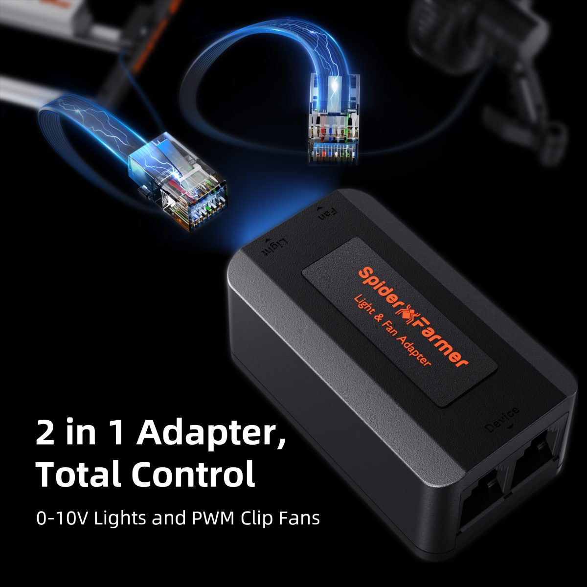 Spider Farmer GGS AC10 komplekti seadmed