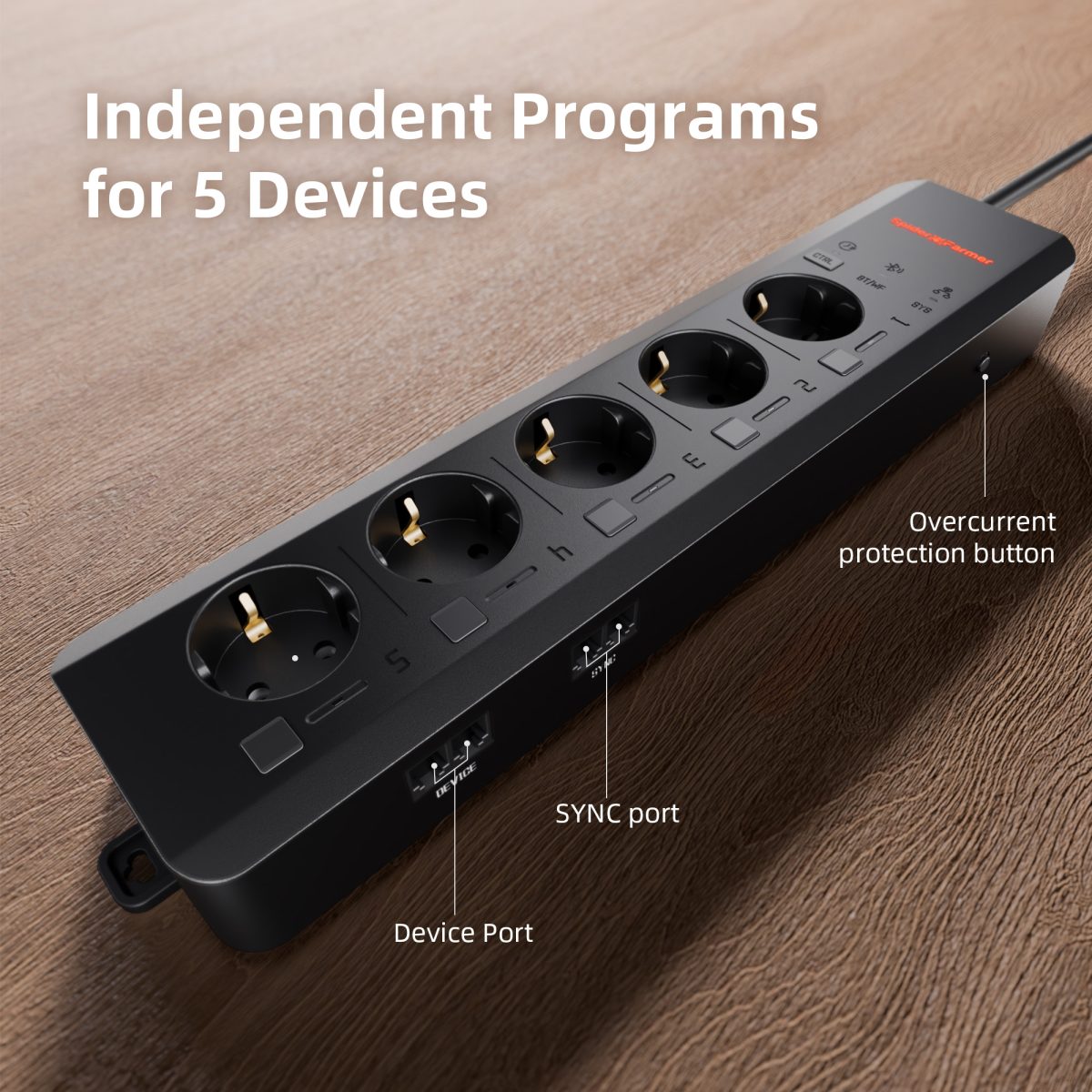 Spider Farmer 5L Õhuniisutaja ja GGS AC5 Nutikas Toiteploki Komplekt - Image 4