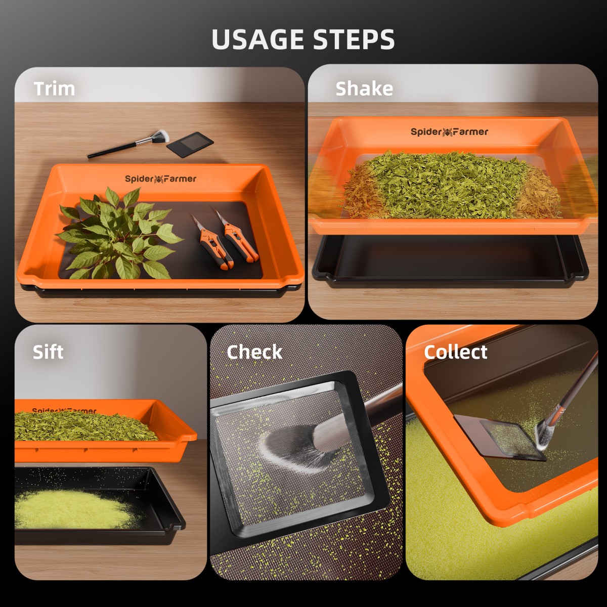 Spider Farmer 2-in-1 Trimmisalus ja 2L Nutikas Vaakumhoidik - Image 4