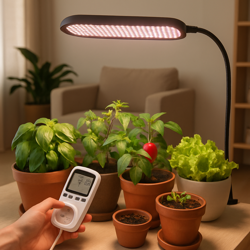 LED kasvulampide praktiline kasutus Eestis - kasvulamp energiatarbimine