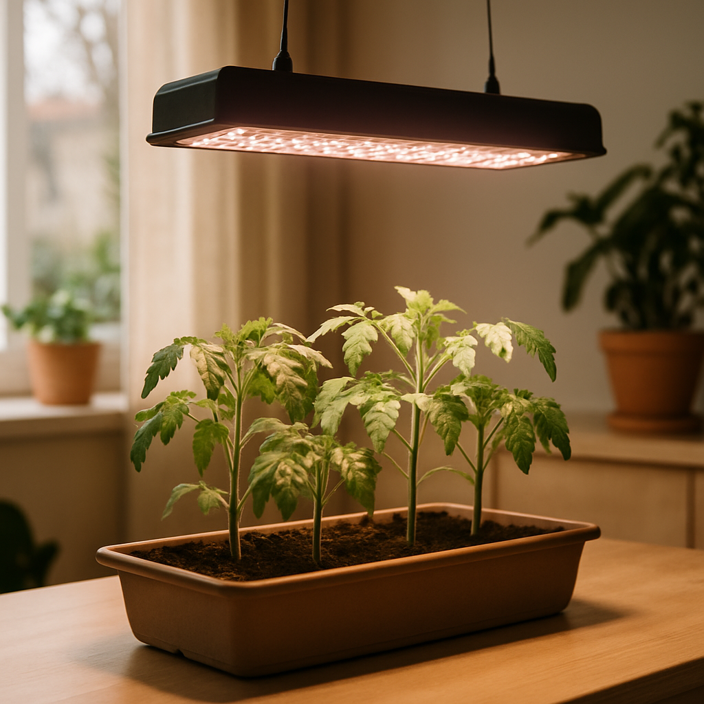 Õige valgus: LED kasvulambid tomatite ettekasvatamisel - tomatite ettekasvatamine