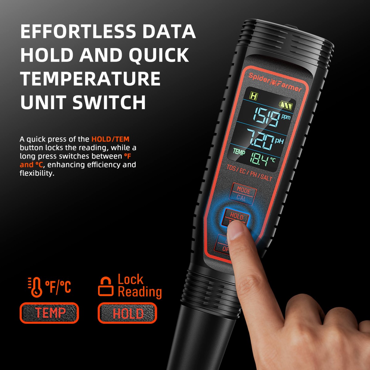 Spider Farmer 5-in-1 Hüdroponika Andurikomplekt - Image 6