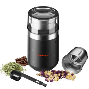 Spider Farmer Elektriline Maitsetaimede ja Vürtside Veski eemaldatava roostevabast terasest anumaga