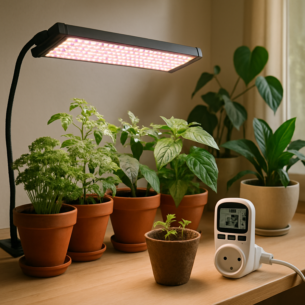 LED kasvulampide praktilised näpunäited Eesti tingimustes - kasvulamp energiatarbimine